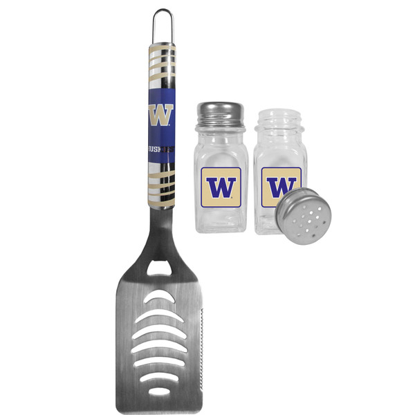 Washington Huskies Tailgater Spatula and Salt and Pepper Shaker Set