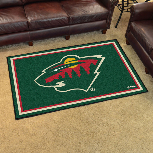 NHL - Minnesota Wild 4x6 Rug 44"x71"