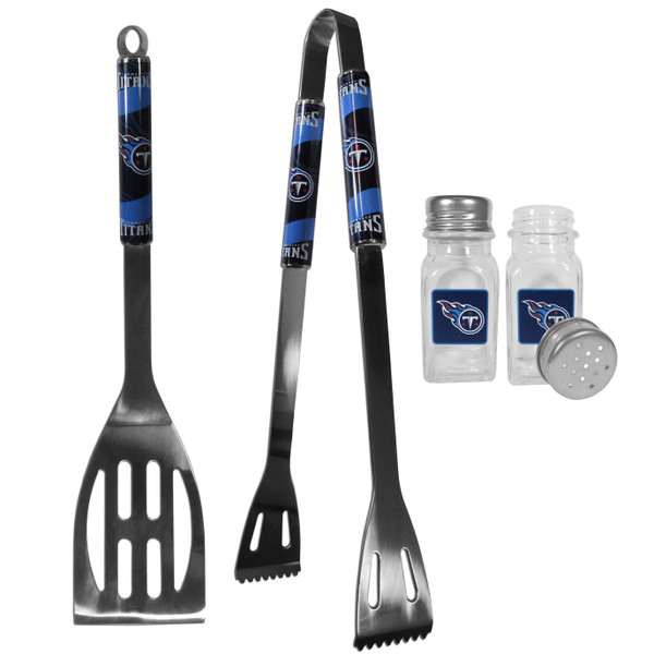 Tennessee Titans 2pc BBQ Set with Salt & Pepper Shakers