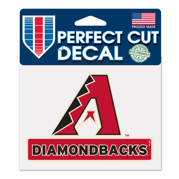 Arizona Diamond Backs Decal 4.5x5.75 Perfect Cut Color