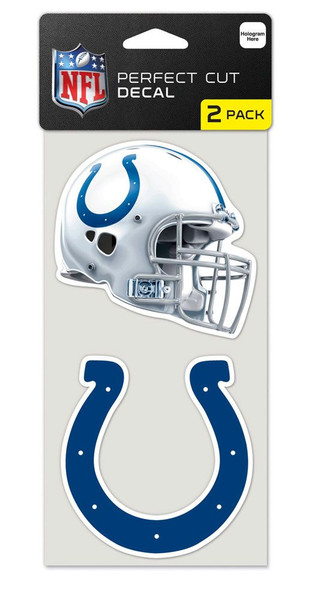 Indianapolis Colts Set of 2 Die Cut Decals