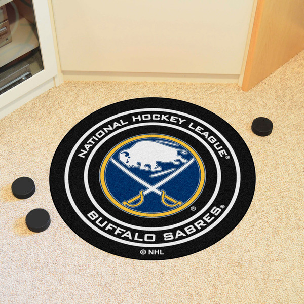 NHL - Buffalo Sabres Puck Mat 27" diameter