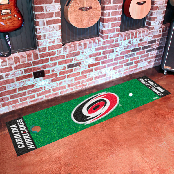 NHL - Carolina Hurricanes Putting Green Mat 18"x72"