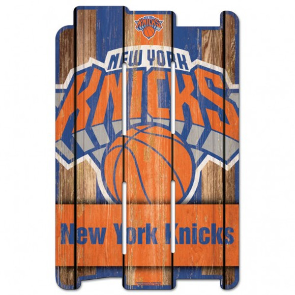 New York Knicks Sign 11x17 Wood Fence Style