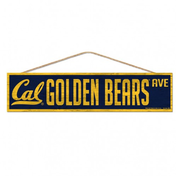 California Golden Bears Sign 4x17 Wood Avenue Design