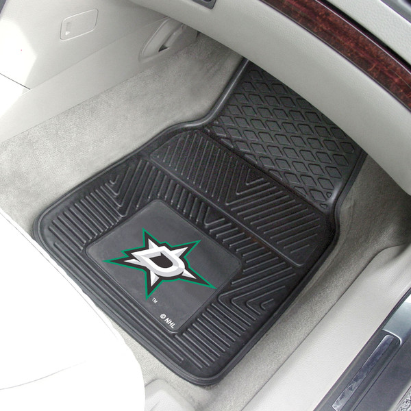 NHL - Dallas Stars 2-pc Vinyl Car Mat Set 17"x27"