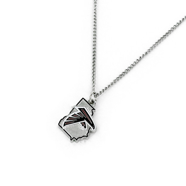 Atlanta Falcons Necklace State Design