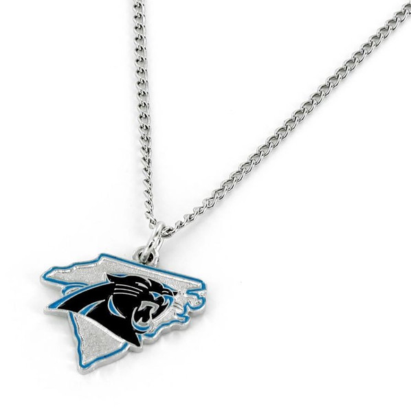 Carolina Panthers Necklace State Design