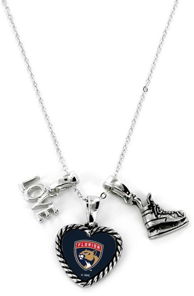 Florida Panthers Necklace Charmed Sport Love Skate