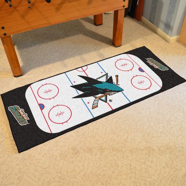 NHL - San Jose Sharks Rink Runner 30"x72"