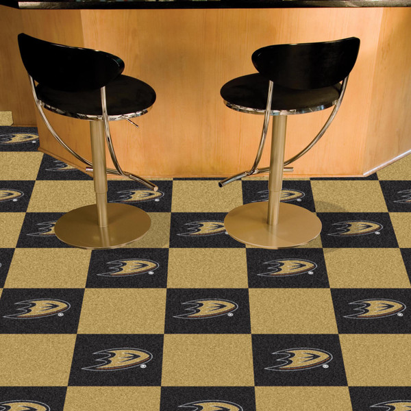 NHL - Anaheim Ducks Team Carpet Tiles 18"x18" tiles