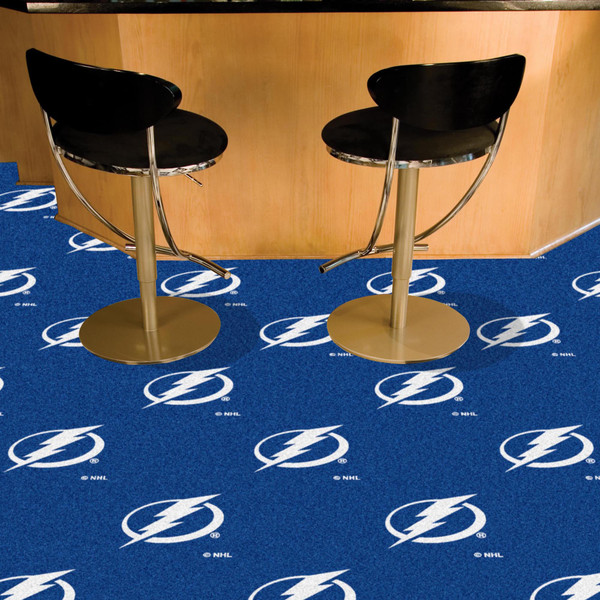 NHL - Tampa Bay Lightning Team Carpet Tiles 18"x18" tiles