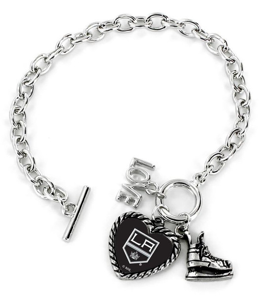 Los Angeles Kings Bracelet Charmed Sport Love Skate