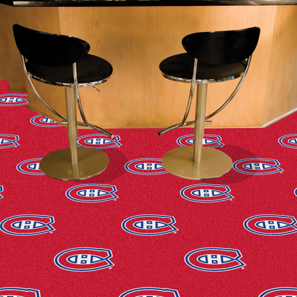 NHL - Montreal Canadiens Team Carpet Tiles 18"x18" tiles