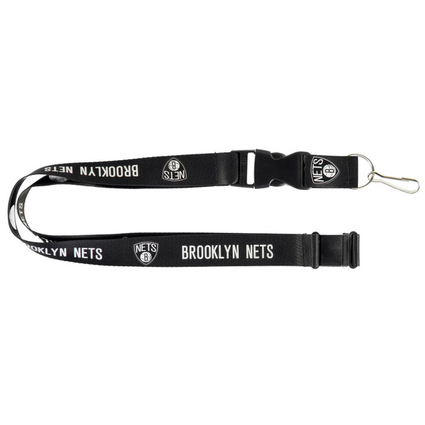 Brooklyn Nets Lanyard - Black