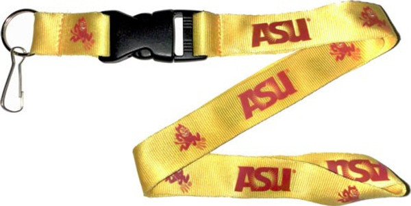 Arizona State Sun Devils Lanyard Yellow