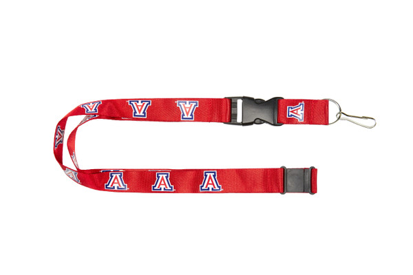 Arizona Wildcats Lanyard Red