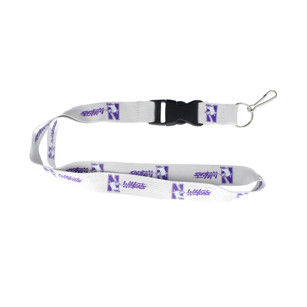 Northwestern Wildcats Lanyard - Grey