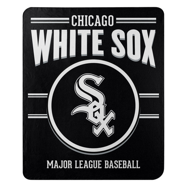 Chicago White Sox Blanket 50x60 Fleece Southpaw Design