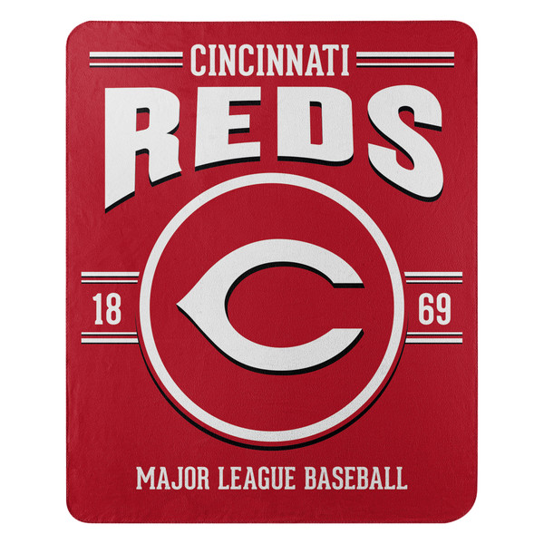 Cincinnati Reds Blanket 50x60 Fleece Southpaw Design