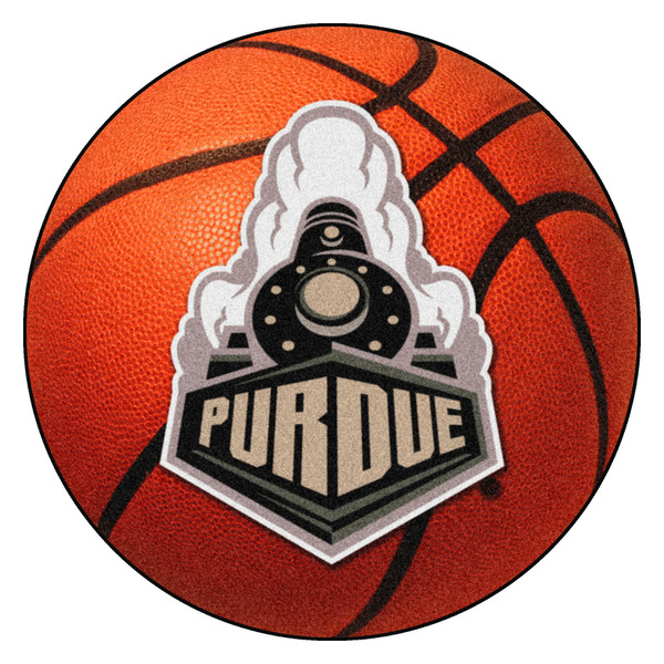 Purdue University - Purdue Boilermakers Basketball Mat Train Secondary Logo Orange