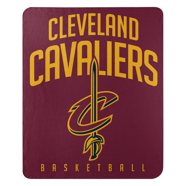 Cleveland Cavaliers Blanket 50x60 Fleece Lay Up Design