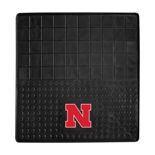 University of Nebraska - Nebraska Cornhuskers Heavy Duty Vinyl Cargo Mat N Primary Logo Black