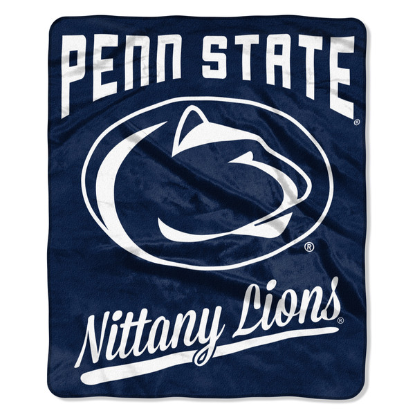 Penn State Nittany Lions Blanket 50x60 Raschel Alumni Design