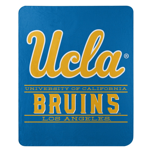 UCLA Bruins Blanket 50x60 Fleece Control Design