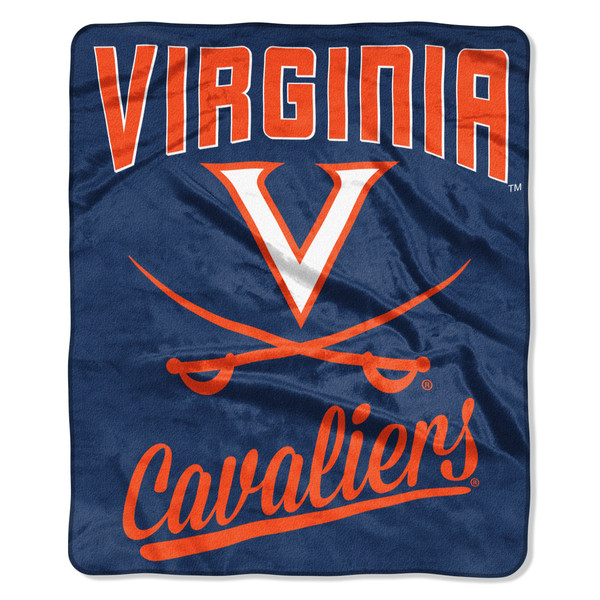 Virginia Cavaliers Blanket 50x60 Raschel Alumni Design