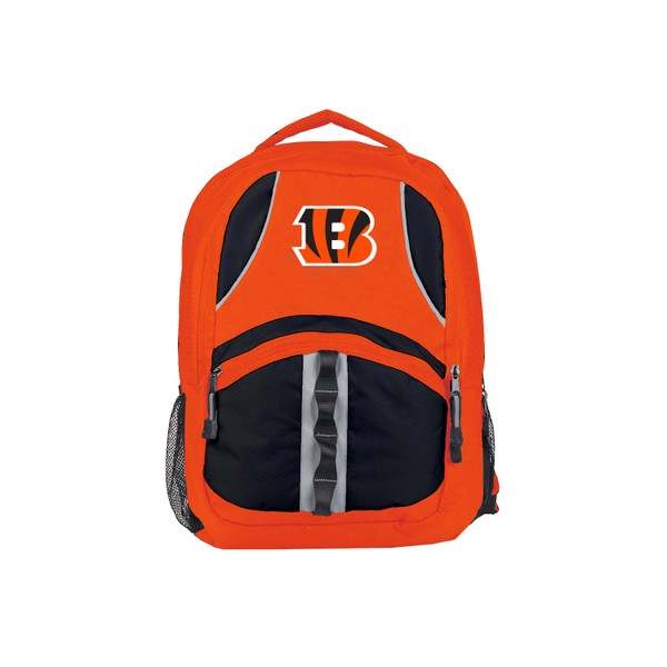 Cincinnati Bengals Backpack Captain Style Orange and Black