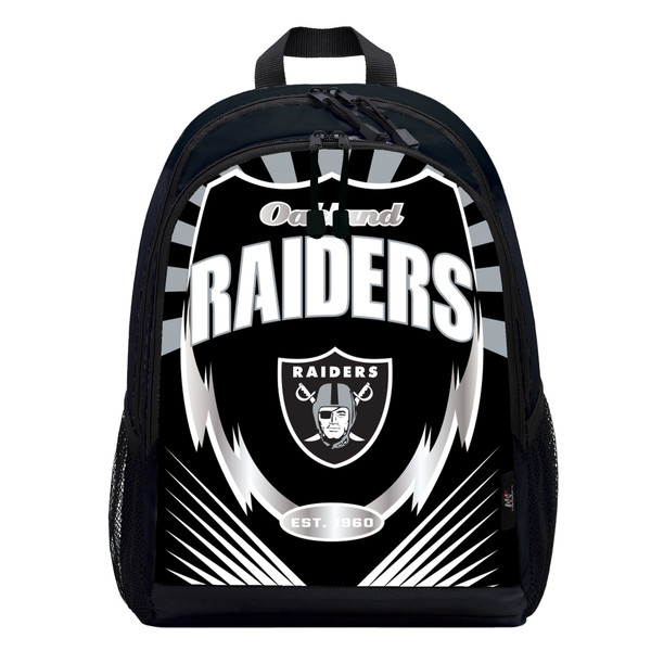 Las Vegas Raiders Backpack Lightning Style