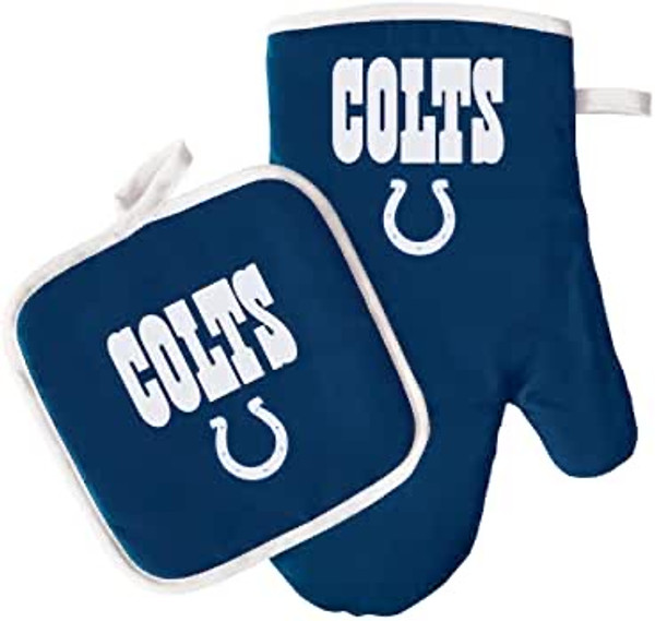 Indianapolis Colts Oven Mitt and Pot Holder Set