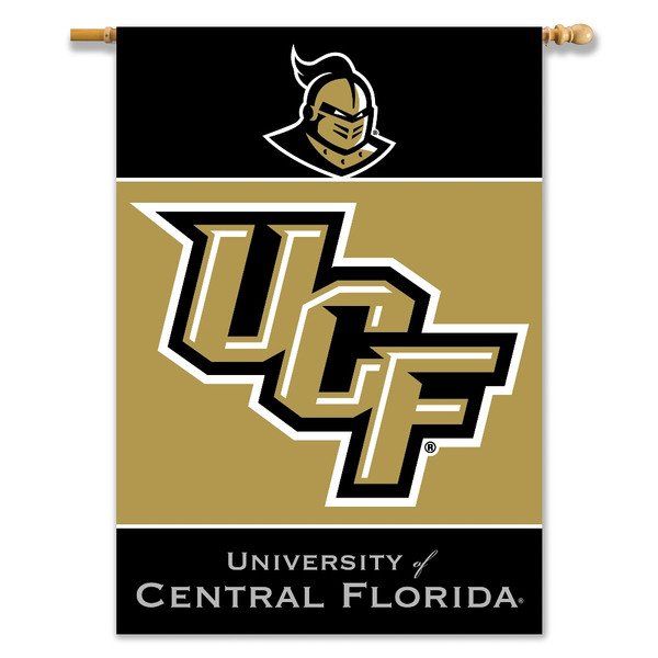 Central Florida Golden Knights 2-Sided 28" X 40" Banner W/ Pole Sleeve