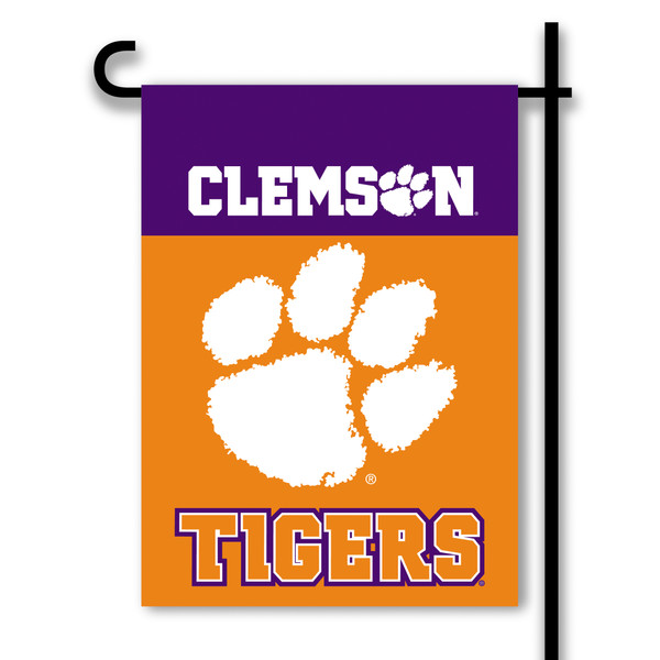 Clemson Tigers 2-Sided Garden Flag