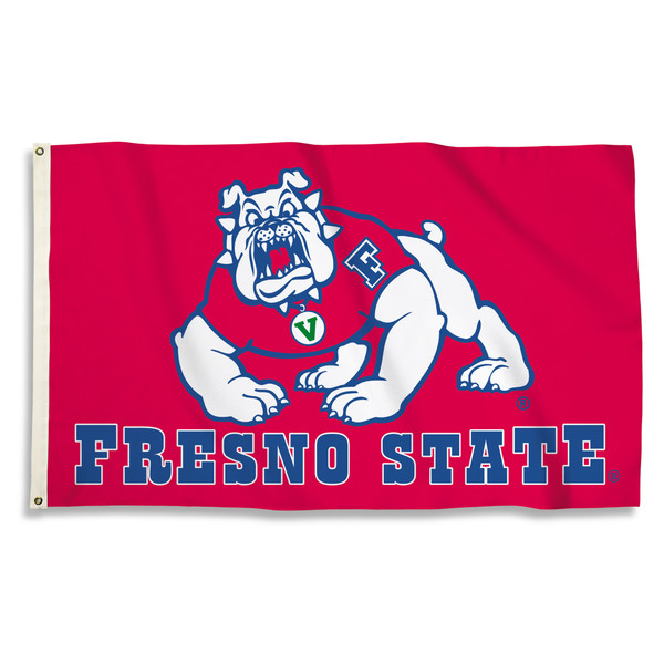 Fresno State 3 Ft. X 5 Ft. Flag W/Grommets