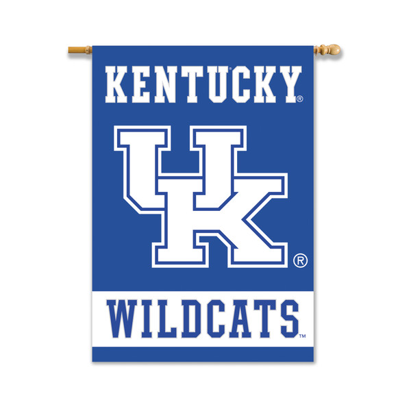 Kentucky Wildcats 2-Sided 28" X 40" Banner W/ Pole Sleeve