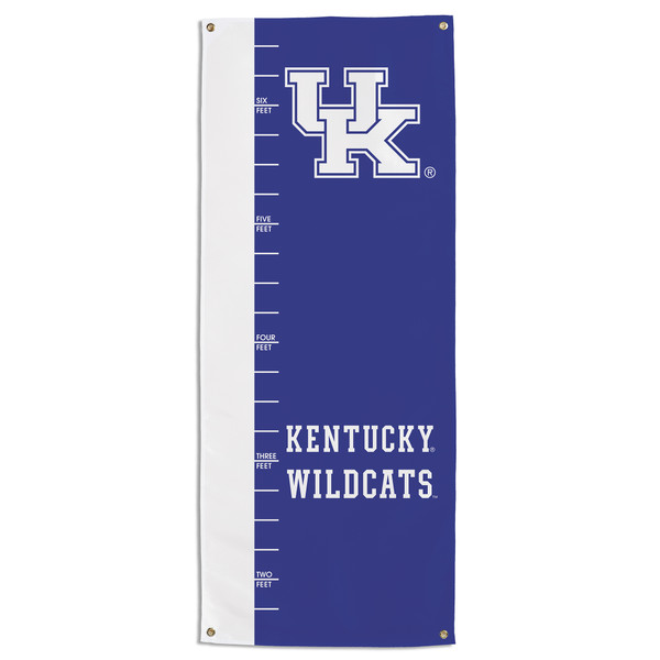 Kentucky Wildcats Growth Chart Banner
