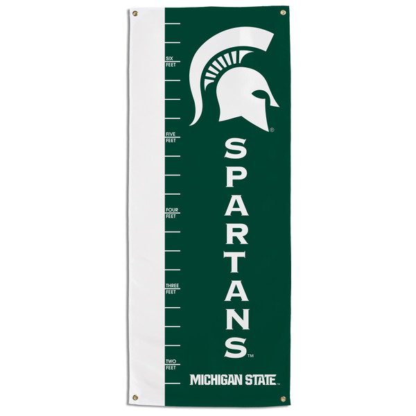 Michigan State Spartans Growth Chart Banner