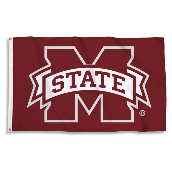 Mississippi State Bulldogs 3 Ft. X 5 Ft. Flag W/Grommets