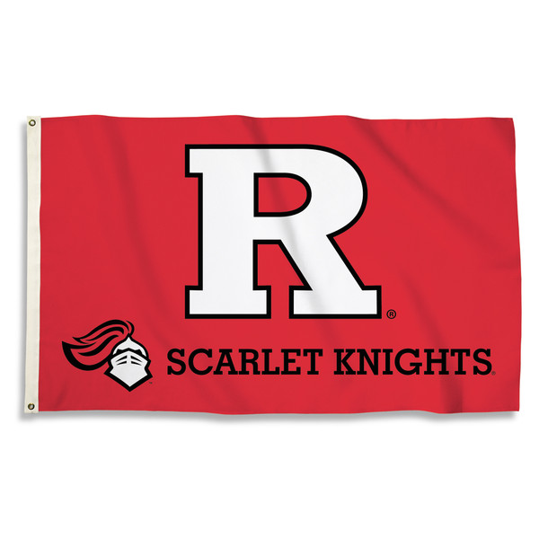 Rutgers Scarlet Knights 3 Ft. X 5 Ft. Flag W/Grommets