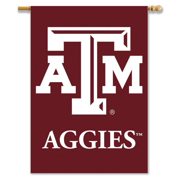 Texas A&M Aggies 2-Sided 28" X 40" Banner W/ Pole Sleeve