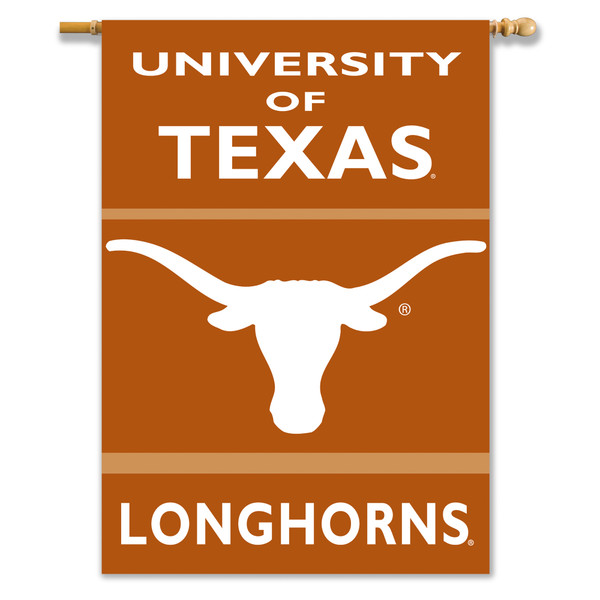 Texas Longhorns 2-Sided 28" X 40" Banner W/ Pole Sleeve