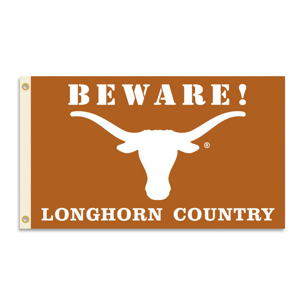 Texas Longhorns 3 Ft. X 5 Ft. Flag W/Grommets - Country