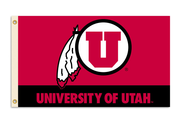 Utah Utes 3 Ft. X 5 Ft. Flag W/Grommets