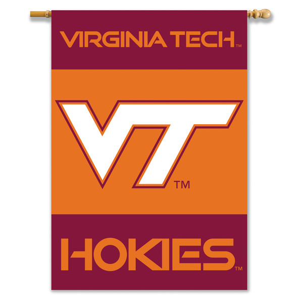 Virginia Tech Hokies 2-Sided 28" X 40" Banner W/ Pole Sleeve