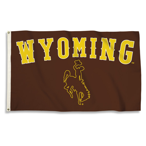 Wyoming Cowboys 3 Ft. X 5 Ft. Flag W/Grommets