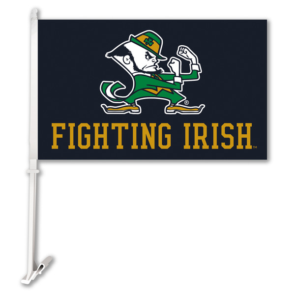 Notre Dame Car Flag