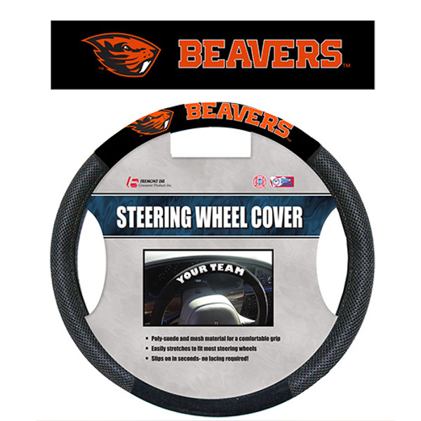 Oregon State Beavers Poly-Suede Steering Wheel Cover