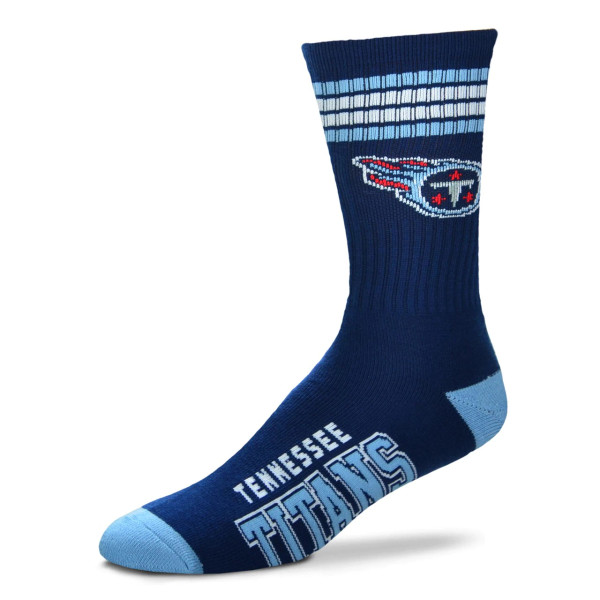 Tennessee Titans 4 Stripe Deuce Socks Pair